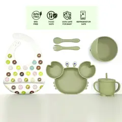 GENERICO - Set de alimentación para bebé Donas