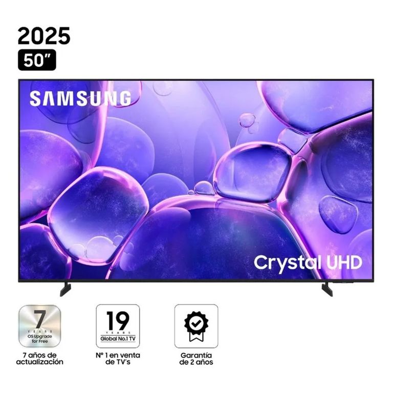 Televisor 50” Crystal 4K UHD Tizen OS UN50U8000FGXPE