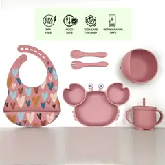 GENERICO - Set de alimentación para bebé colors