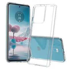 GENERICO - Funda para Motorola Edge 30 Ultra TPU 100% Transparente