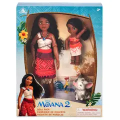 XCLUSIVE - Moana 2 Set Princesas Moana Simea Heihei Pua Original