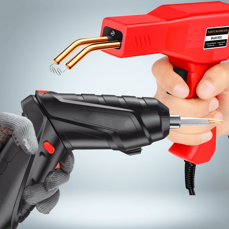 Kit Completo Destornillador Eléctrico + Soldador de Plástico