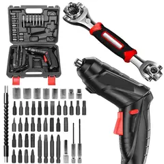 ROSH - Destornillador Eléctrico y Llave 48 en 1: ¡Todo lo que Necesitas!