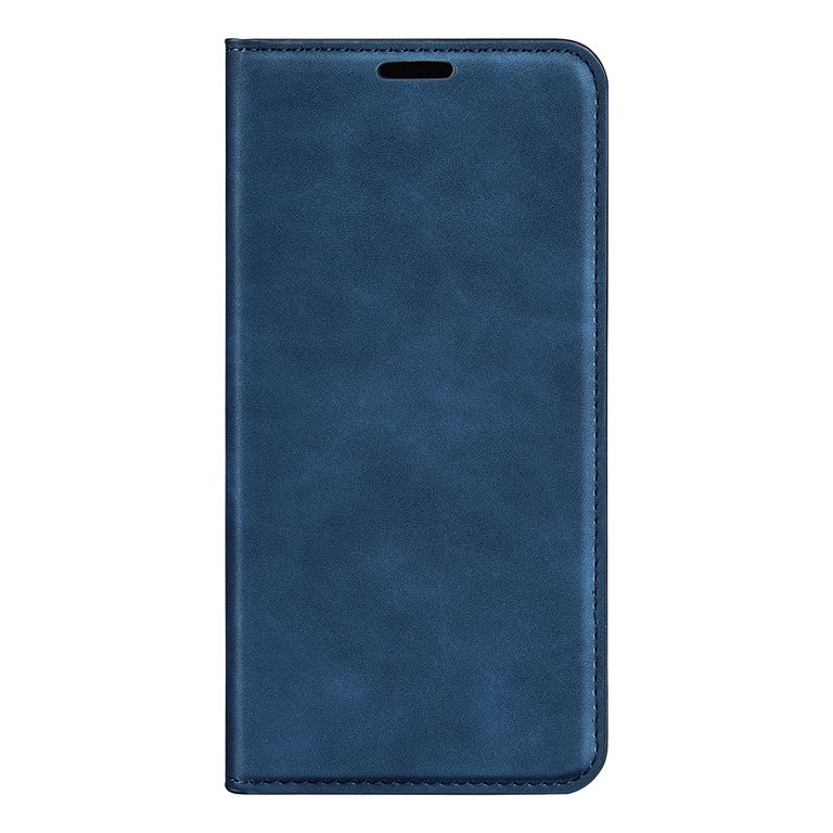 Funda Case para iPhone 15 Pro Max Flip Cover Azul Antishock