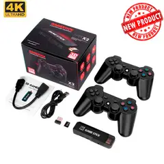 GENERICO - Consola Game Stick x2 Plus 30000 juegos mandos recargables