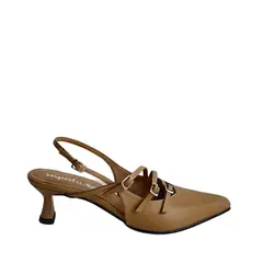 SAPATU - ZAPATO DE CUERO MUJER MM SLINGBACK BEIGE