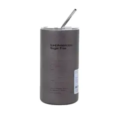 GENERICO - Tomatodo Térmico de metal Mug Grafito 600ml