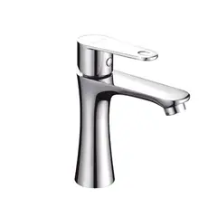 GENERICO - LLAVE PARA LAVATORIO MINIMALISTA AL MUEBLE CROMADO ZRGA-Z10 BRATIA