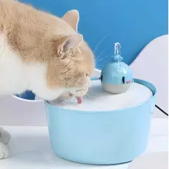 GENERICO - AquaWhale Fountain Fuente de Agua Automática para Mascotas