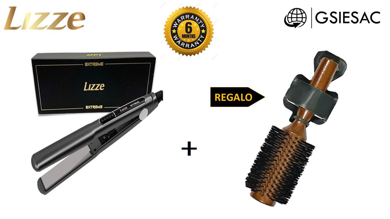 PACK PLANCHA DE CABELLO EXTREME + REGALO CEPILLO PENACHO MARRON
