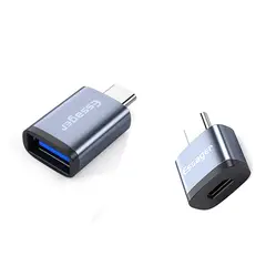 ESSAGER - Pack x 2 Adaptador OTG USB 3.0 Tipo C Micro USB