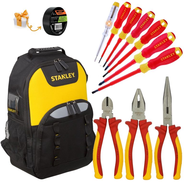 Alicates desarmadores dieléctricos 1000V MOCHILA PORTA HERRAMIENTAS