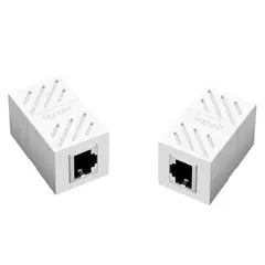 UGREEN - Pack x 2 Adaptador Extensor RJ45 Hembra a Hembra Ethernet Cat 7