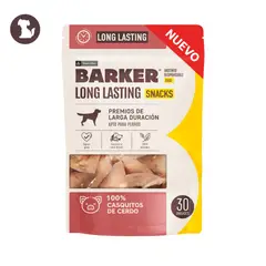 BARKER - LONG LASTING CASQUITOS DE CERDO 30 UNIDADES