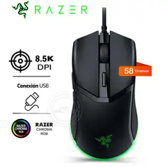 RAZER - MOUSE COBRA 8500 DPI SWITCH OPTICO 90M CHROMA BLACK