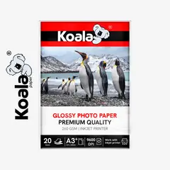 KOALA - Papel Fotográfico A3 Plus 260g x 20 hojas