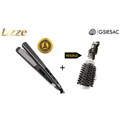 LIZZE - PACK PLANCHA PROFESIONAL EXTREME+CEPILLO TERMICO CERAMIC ION N45