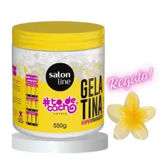 SALON LINE - Gelatina Súper Transición todecacho de máxima fijación para Rizos