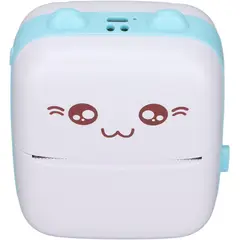 GENERICO - Mini impresora térmica Kawaii + papel adhesivo5 ROSADA