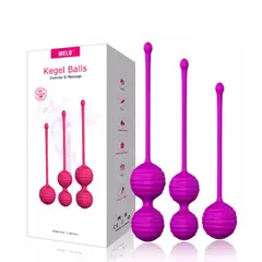 GENERICO - Bolas Chinas Kegel Pack X3-Morado