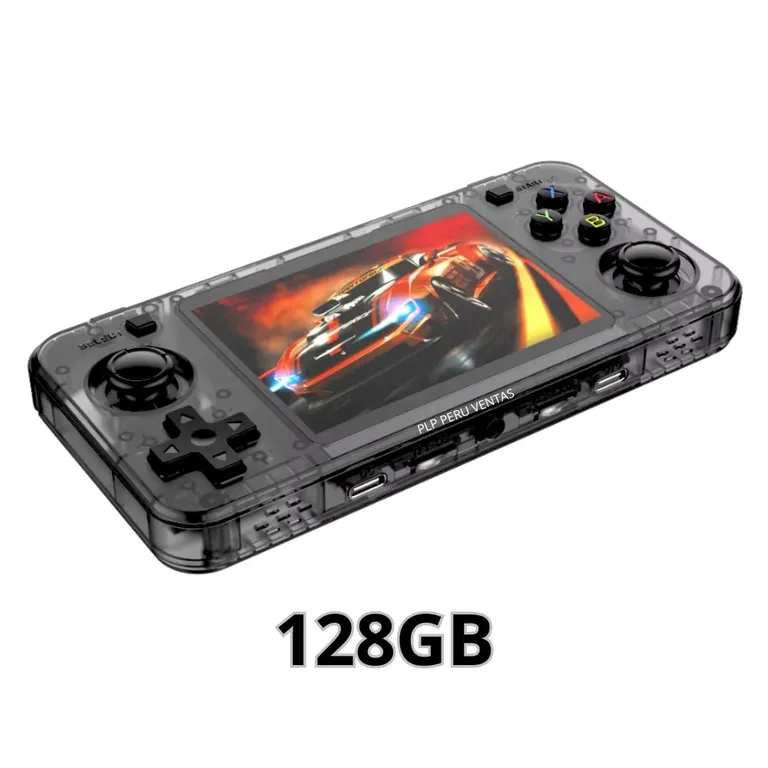 Juego Portatil R36S 128GB Plano 3500mAh Negro