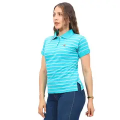 BOABLANCA - Polo 100% Algodón Piqué Peruano para Dama – Estilo Clásico con Toque Moderno