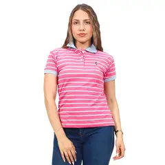 BOABLANCA - Polo 100% Algodón Piqué Peruano para Dama – Estilo Clásico con Toque Moderno