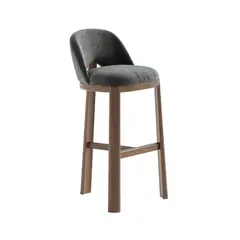 GENERICO - Silla de Comedor Liso - Negro