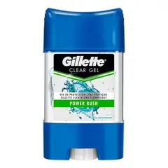 GILLETTE - Desodorante Power Rush - Gel 82 g
