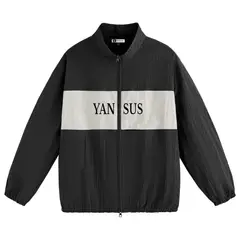 YANSUS - Polera Hombre Franja Blanca