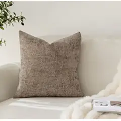 GENERICO - Cojín Sydney almendra chenille