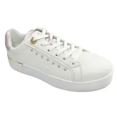 MINNIE - Zapatillas Urbanas Mujer Mouse Lila Dorado