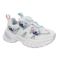 LILO & STITCH - Zapatillas Niña Stitch Celeste Rosada