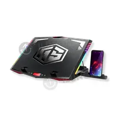 HALION - Cooler Para Laptop Gamer Cybercool Ha-k7 Rgb