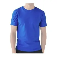 GENERICO - POLO CUELLO REDONDO COLOR AZULINO