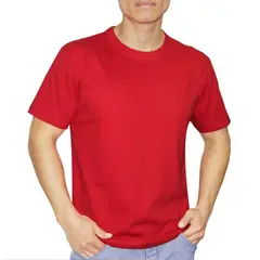 GENERICO - POLO CUELLO REDONDO COLOR ROJO