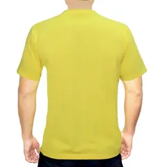 GENERICO - POLO CUELLO REDONDO COLOR AMARILLO BRASIL