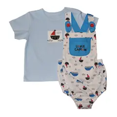 BEBELU - Conjunto Popelina Jordy Para Niño Bebelú