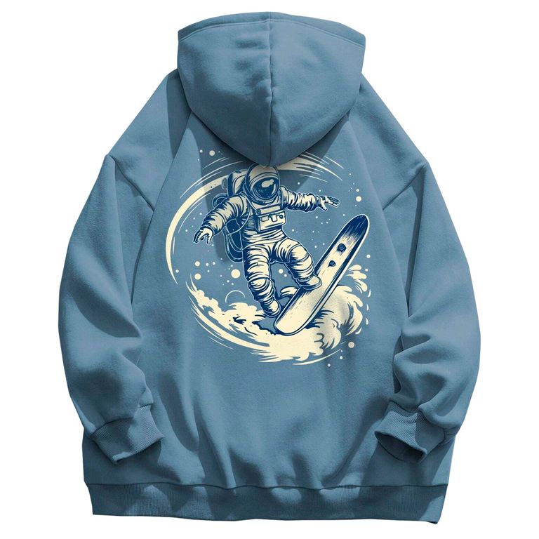 Polera Hombre Estampado Astronauta