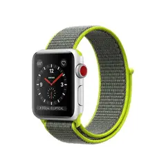 GENERICO - Correa Nylon Apple Watch 38/40/41mm/(Series 10 42mm) Amarillo
