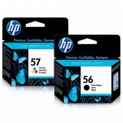 HP - Cartucho 56 Negro y 57 Tricolor Original
