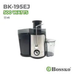 BOSSKO - Extractor De Jugos BK-195EJ - 500 W