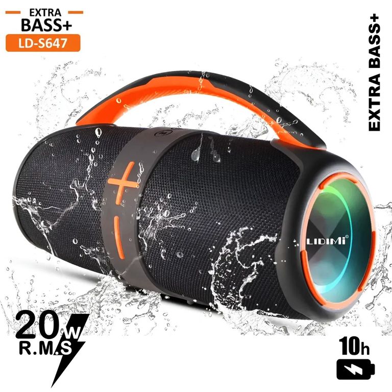 Parlante Portátil Bluetooth XBASS FM LD-S647
