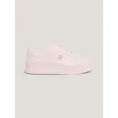 TOMMY HILFIGER - ZAPATILLAS PLATFORM COURT SNEAKER NUBUCK