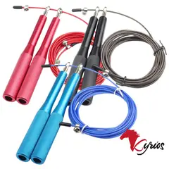 NO LOGO - Salta Soga De Aluminio Profesional Color Rojo