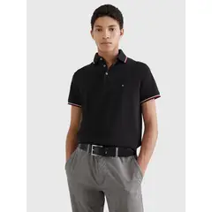TOMMY HILFIGER - POLO 1985 RWB TIPPED SLIM POLO TH