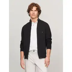 TOMMY HILFIGER - SWEATER M COTTON ZIP THROUGH TH