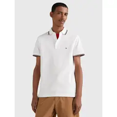 TOMMY HILFIGER - POLO 1985 RWB TIPPED SLIM POLO TH