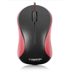 CYBERTEL - Mouse Optico Alambrico HAMILTON CYB M209k USB Rojo