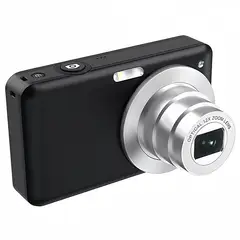 RENVMEXY - Cámaras digitales 8MP zoom óptico 6X R1 negra 64GB 4K+estab